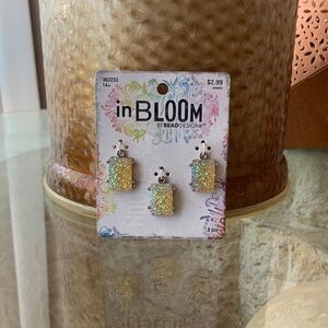 In Bloom Iridescent Glitter Charms